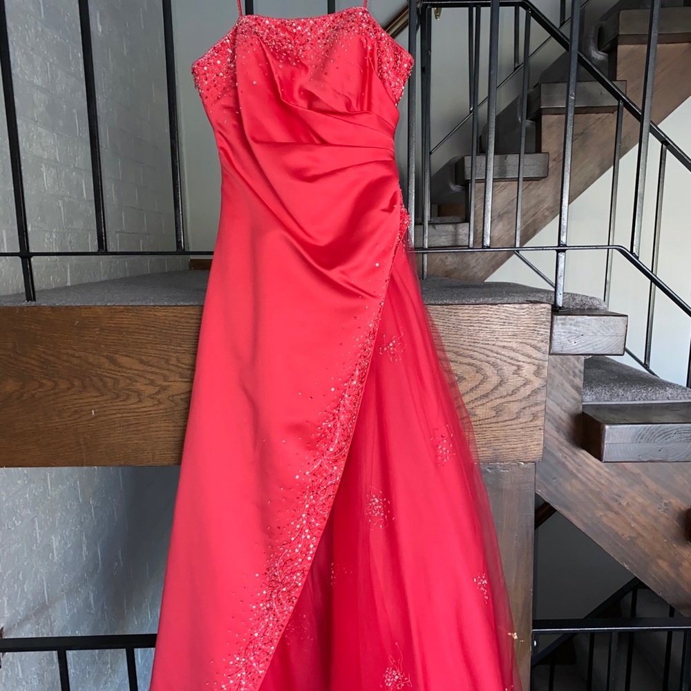 Imperial Red Ball Gown/Prom dress